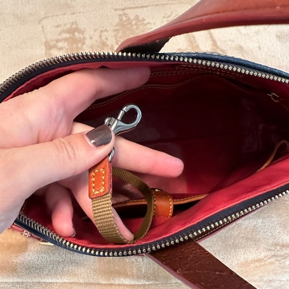 Dooney & Bourke Satchel Purse - Navy